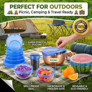 SealFlex – Reusable Silicone Stretch Lid Set