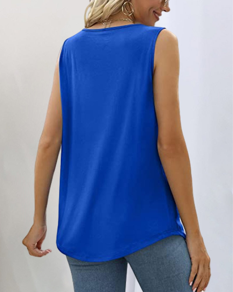 Rivana - Elegant Square Tank | Redefine Your Everyday Style