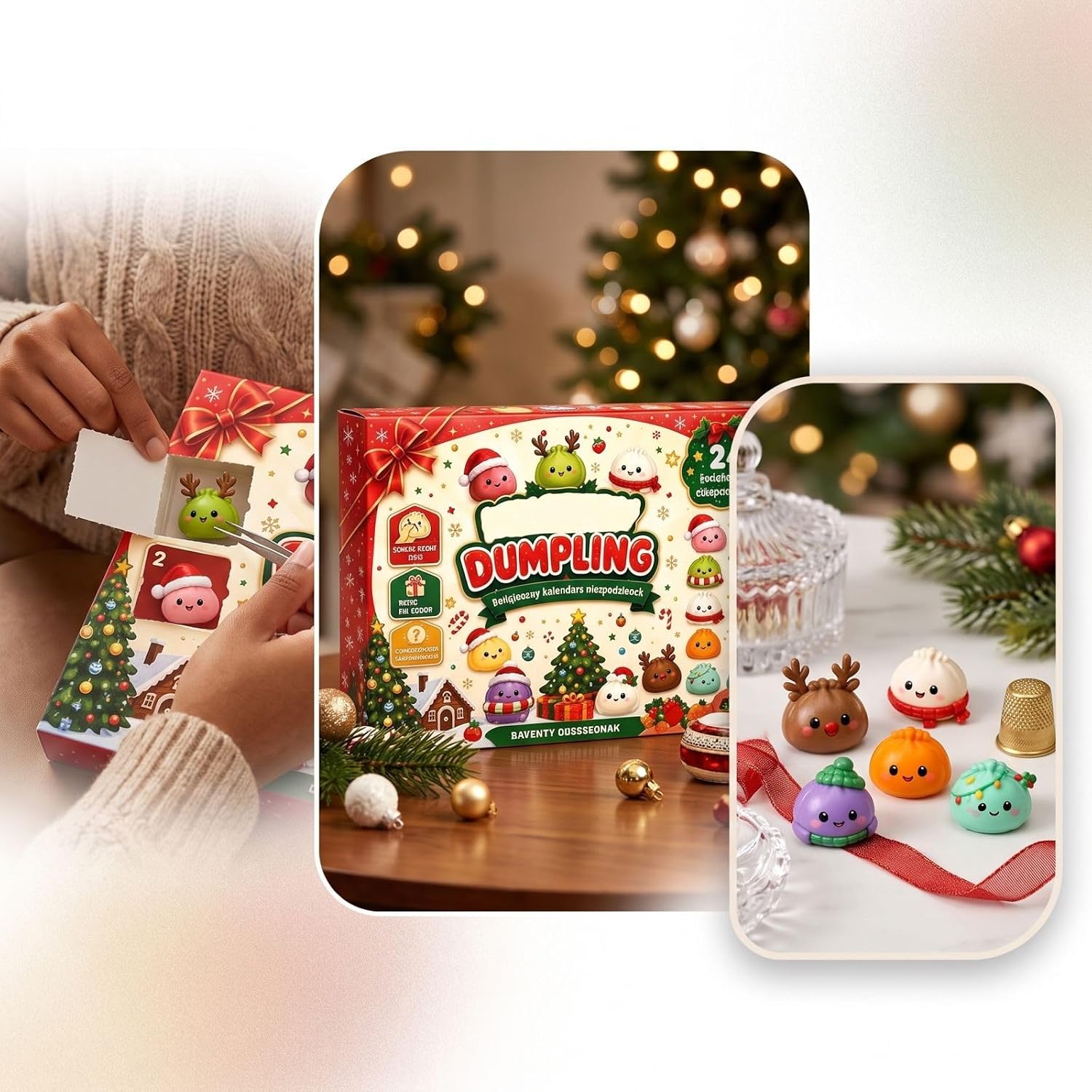 SquishMagic – Collectible Christmas 24-Day Squishy Collection