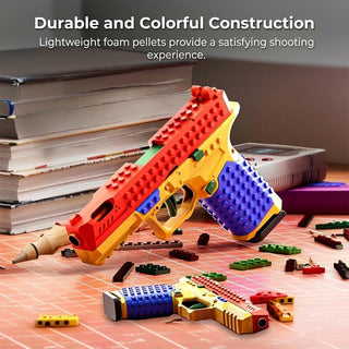 Tactical DIY Building Block Handle Set, Build-Your-Own Multiplayer Strategy Toy for Outdoor Team Activities, Creative Festival Gift