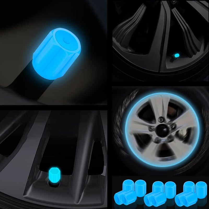 StellarSpin - Night-Glow Wheel Valve Covers
