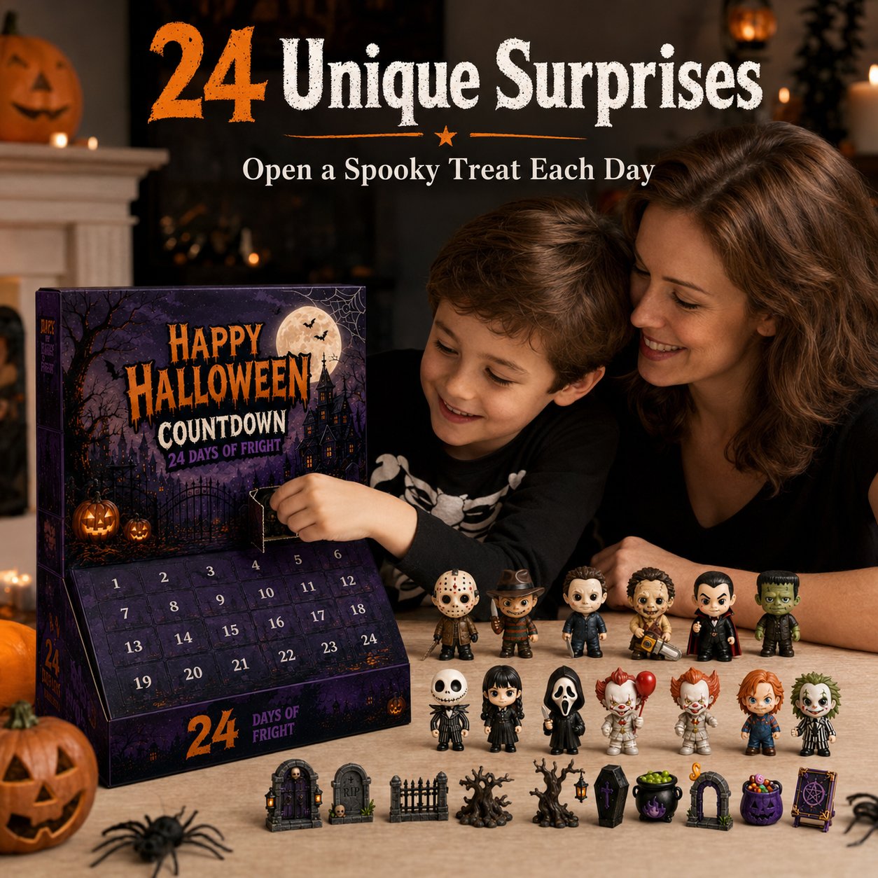 GhostVille – 24 Days Halloween Mystery Countdown Collection