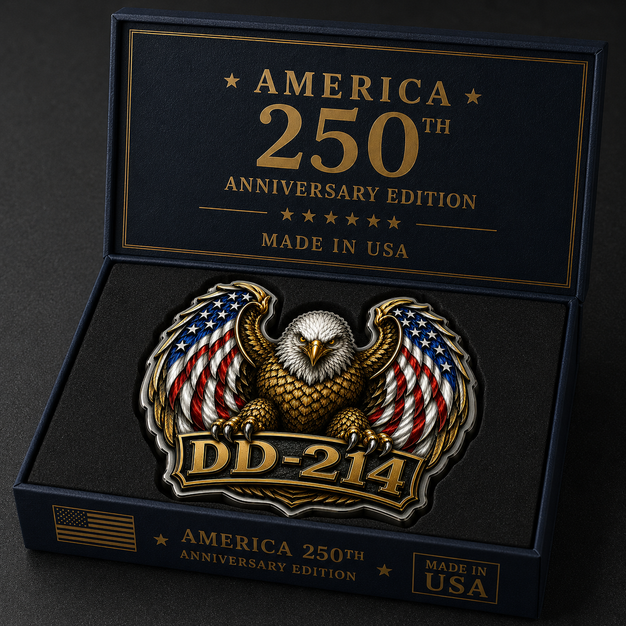 🦅𝐃𝐃-𝟐𝟏𝟒 𝐏𝐚𝐭𝐫𝐢𝐨𝐭 𝐄𝐚𝐠𝐥𝐞 𝐌𝐞𝐭𝐚𝐥 𝐄𝐦𝐛𝐥𝐞𝐦 - BUY 3 GET 2 FREE & FREE SHIPPING