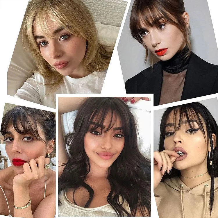 FringeEase – Instant Clip In Bangs