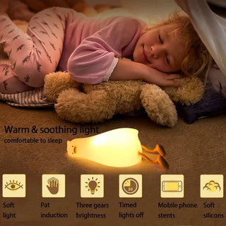 Feather Glow Nighttime Duck Light marnetic