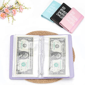 SaveTrack – 100-Day Money Saving Envelope Book