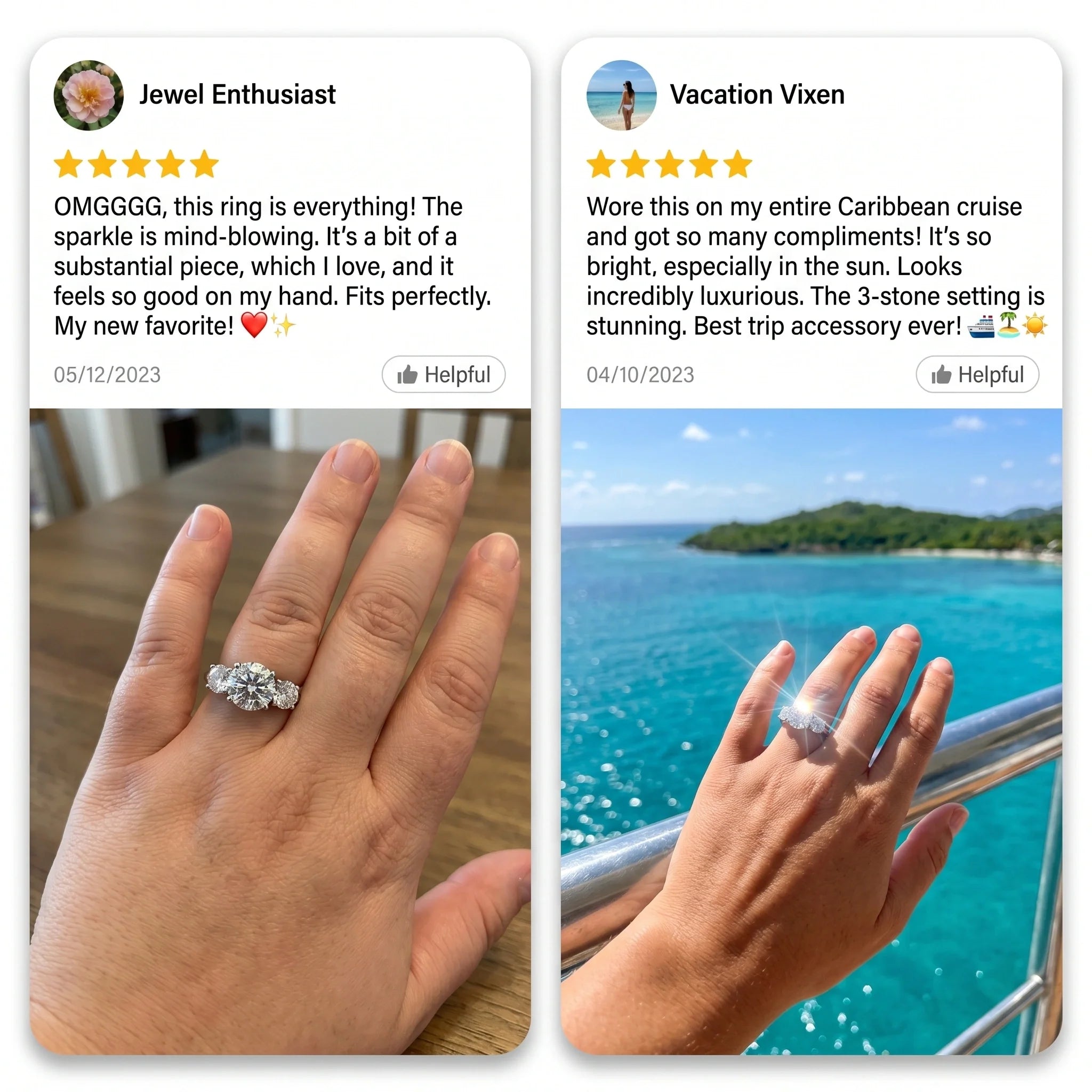 EternaLux – 4CT Trinity Ring