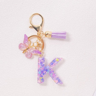 CharmKey – Personalized Initial Letter Keychain