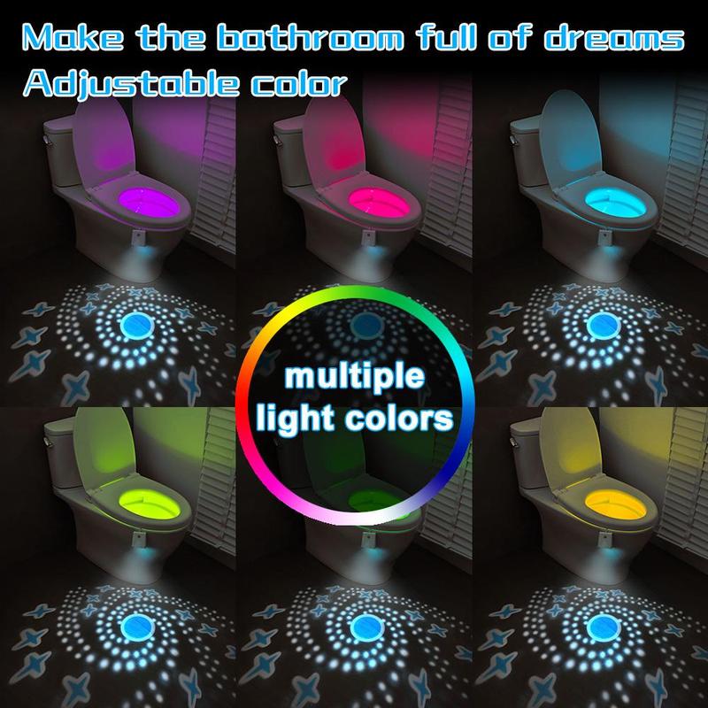 GlowEase – Automatic LED Toilet Light