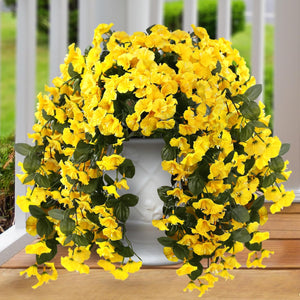 VineGlow - Elegant Artificial Hanging Flowers