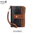 Brown and Black