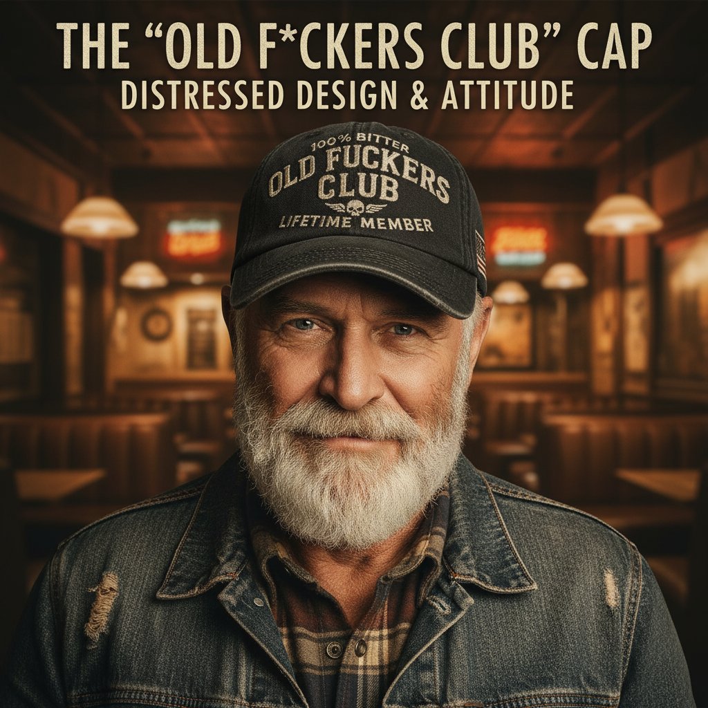 Rugged Rebel - Vintage Distressed Cap