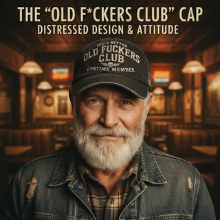 Rugged Rebel - Vintage Distressed Cap