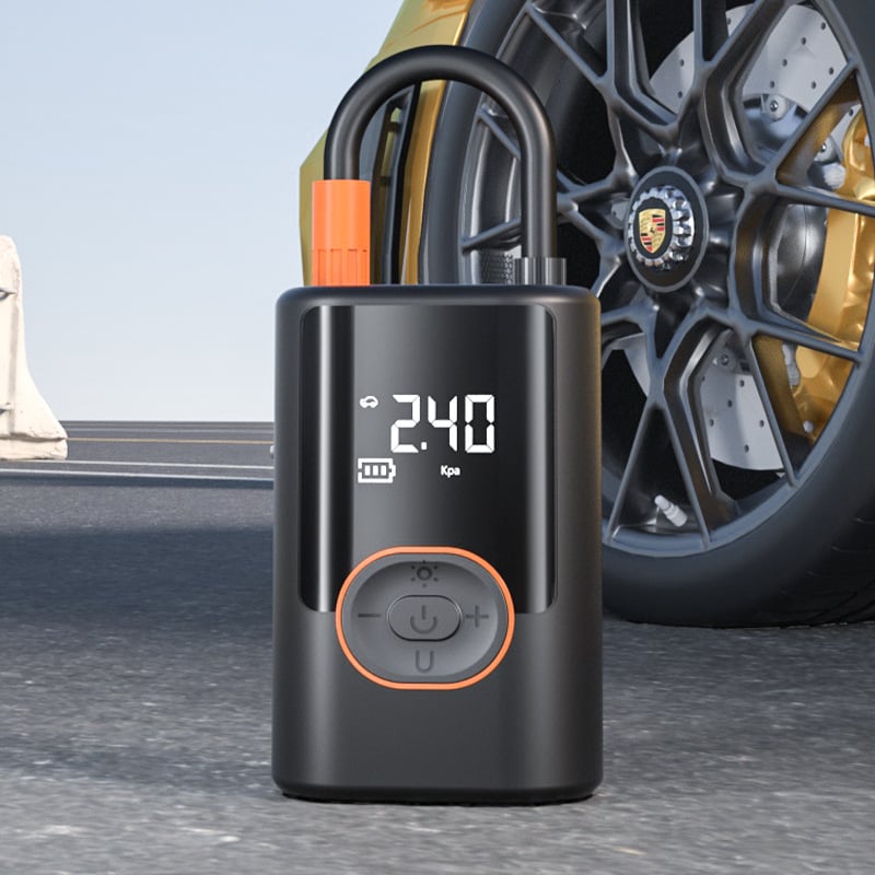 QuickAir - Portable Tire Inflator with Built in Power Bank