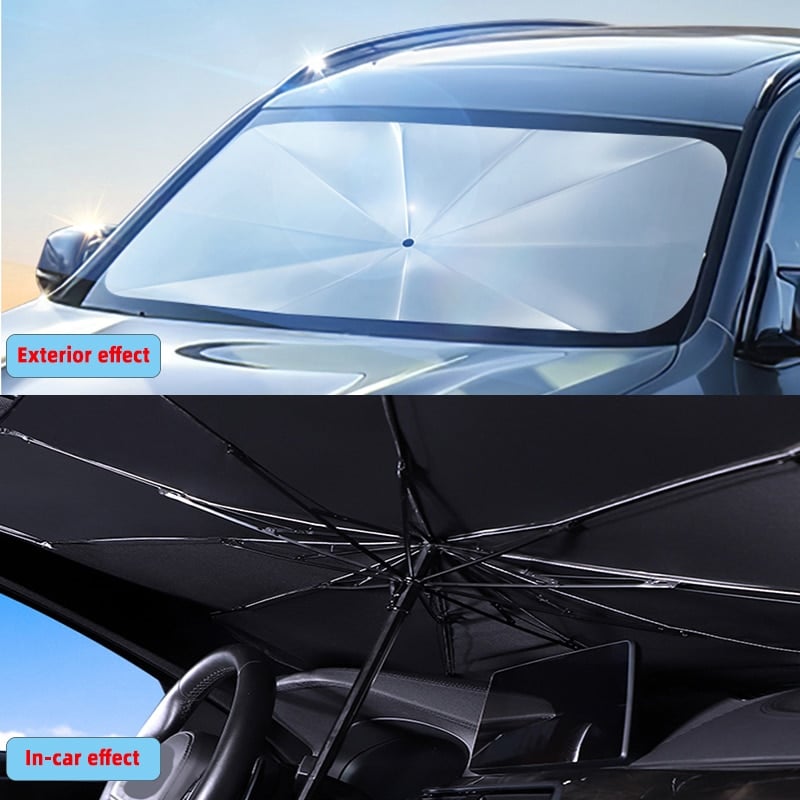 AutoBreeze – Foldable UV Protection Windshield Shade