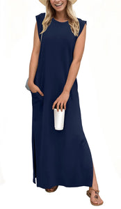 FreeFlow – Women’s Casual Split Maxi Dress