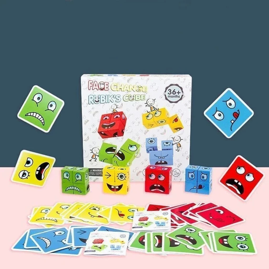 TwistFace - Family Magic Cube Fun Challenge