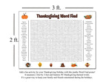 XmasWordFun – Giant Holiday Search Poster | Giant 36"x24" Wall Game!