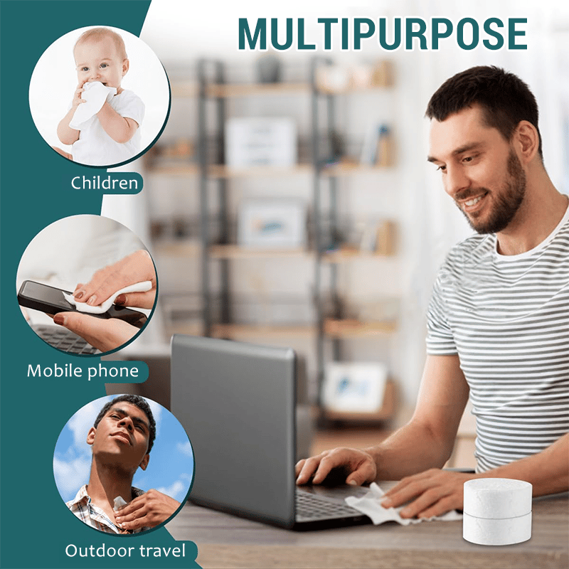 SnapTowel - Pocket-Sized Clean Anywhere