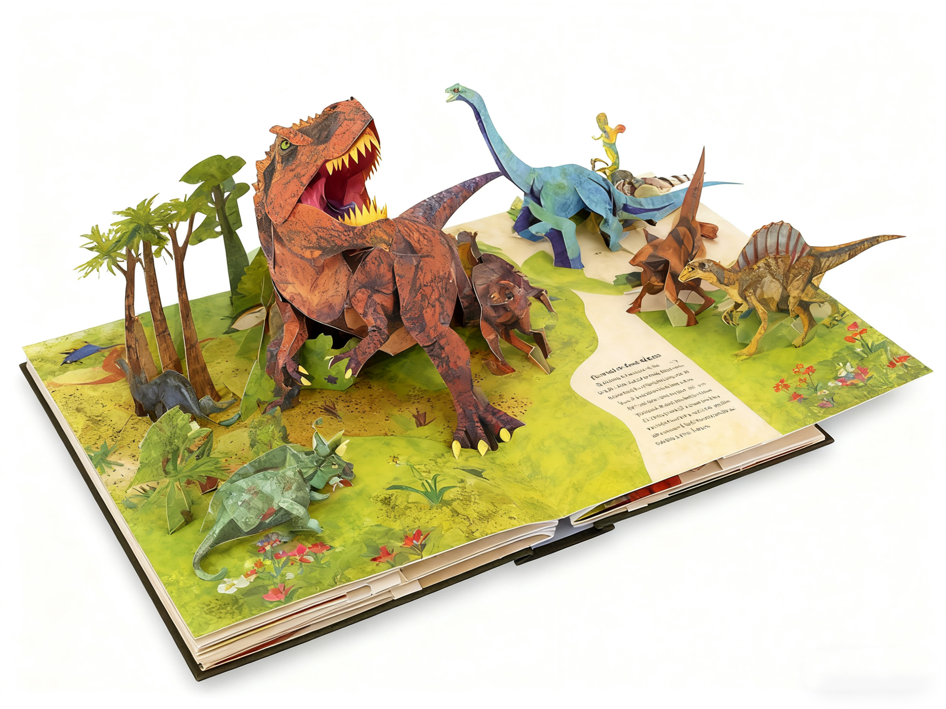 DinoVerse - 3D Pop-Up Dinosaur Adventure Book