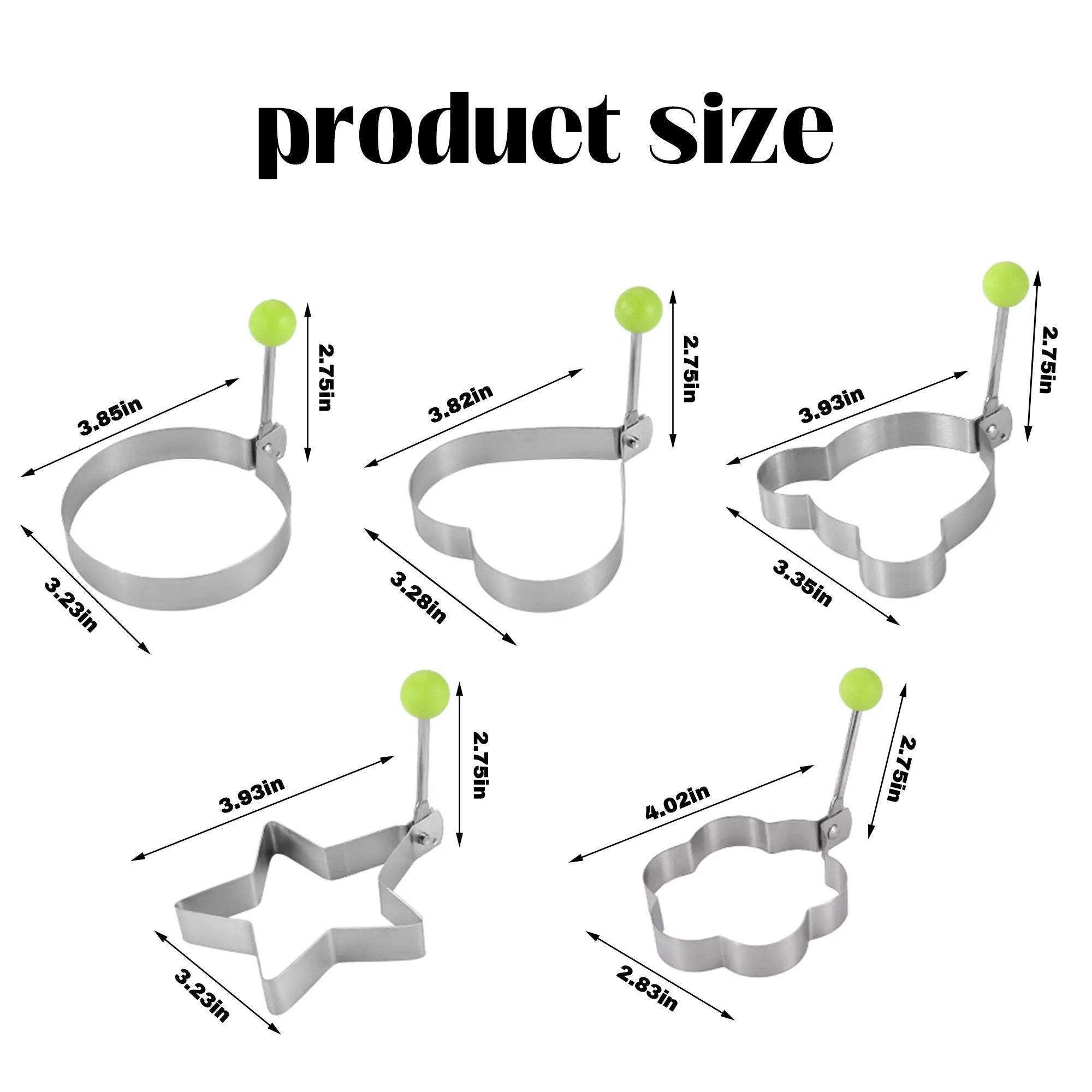 YolkMaster – Multi-Shape Egg Ring Mold Kit