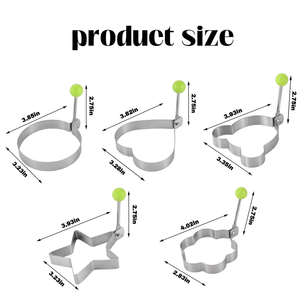 YolkMaster – Multi-Shape Egg Ring Mold Kit