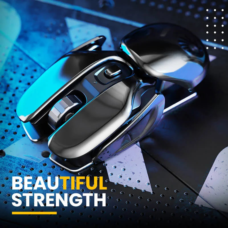 AeroClick – Wireless Ergonomic Metal Mouse