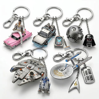 OrbitForce – Detailed 3D Star Trek Metal Keychain
