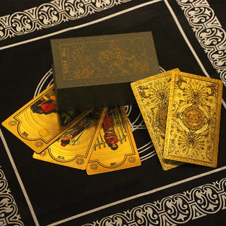 GoldenOracle – Luxury Gold Foil Tarot Deck