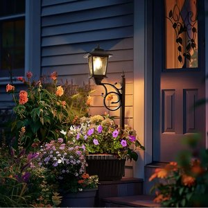 TitanGlow – Eco-Friendly Solar Lamp with Built-in Planter