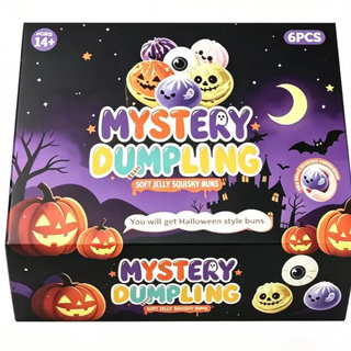 Cute Halloween Scary Ghost Maruko Squeeze Toy Set