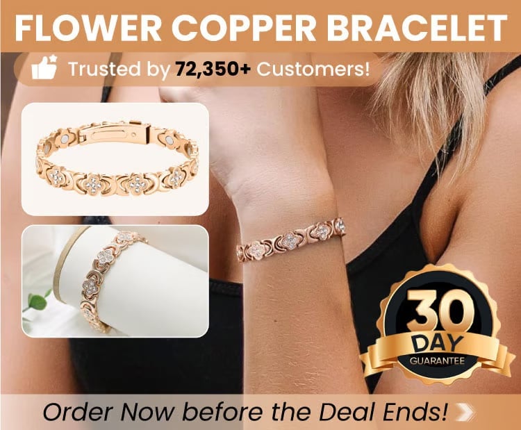 BloomCopper – Flower Copper Bracelet