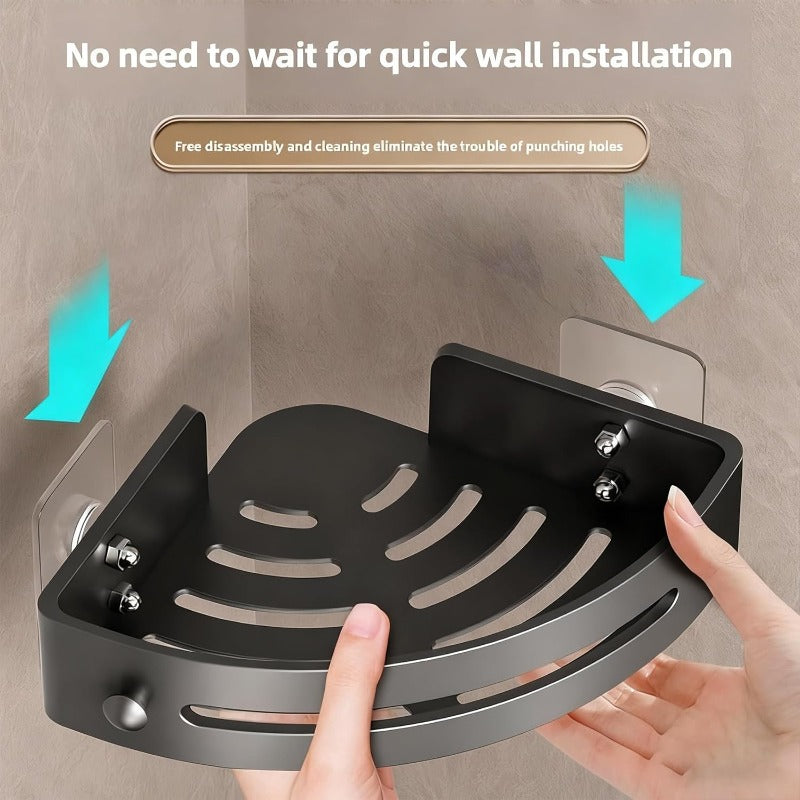 AquaFlex – Adjustable Triangle Shower Organizer