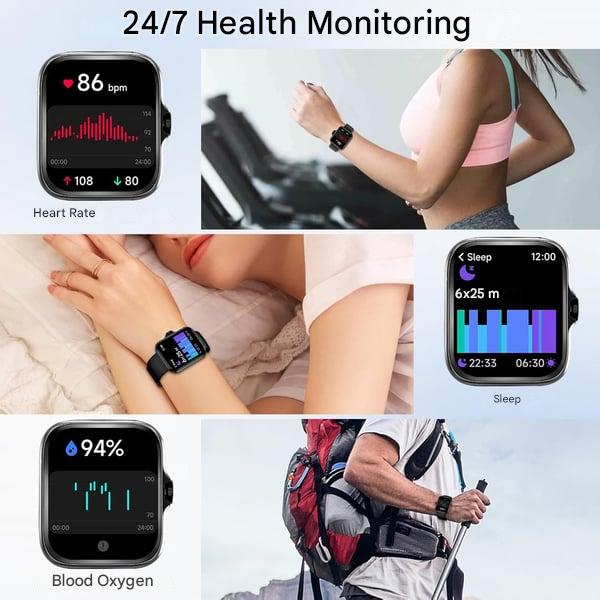 ⏰Only $11.99⏰All-day Fitness Monitoring💯Bluetooth Fashion Smart Watch