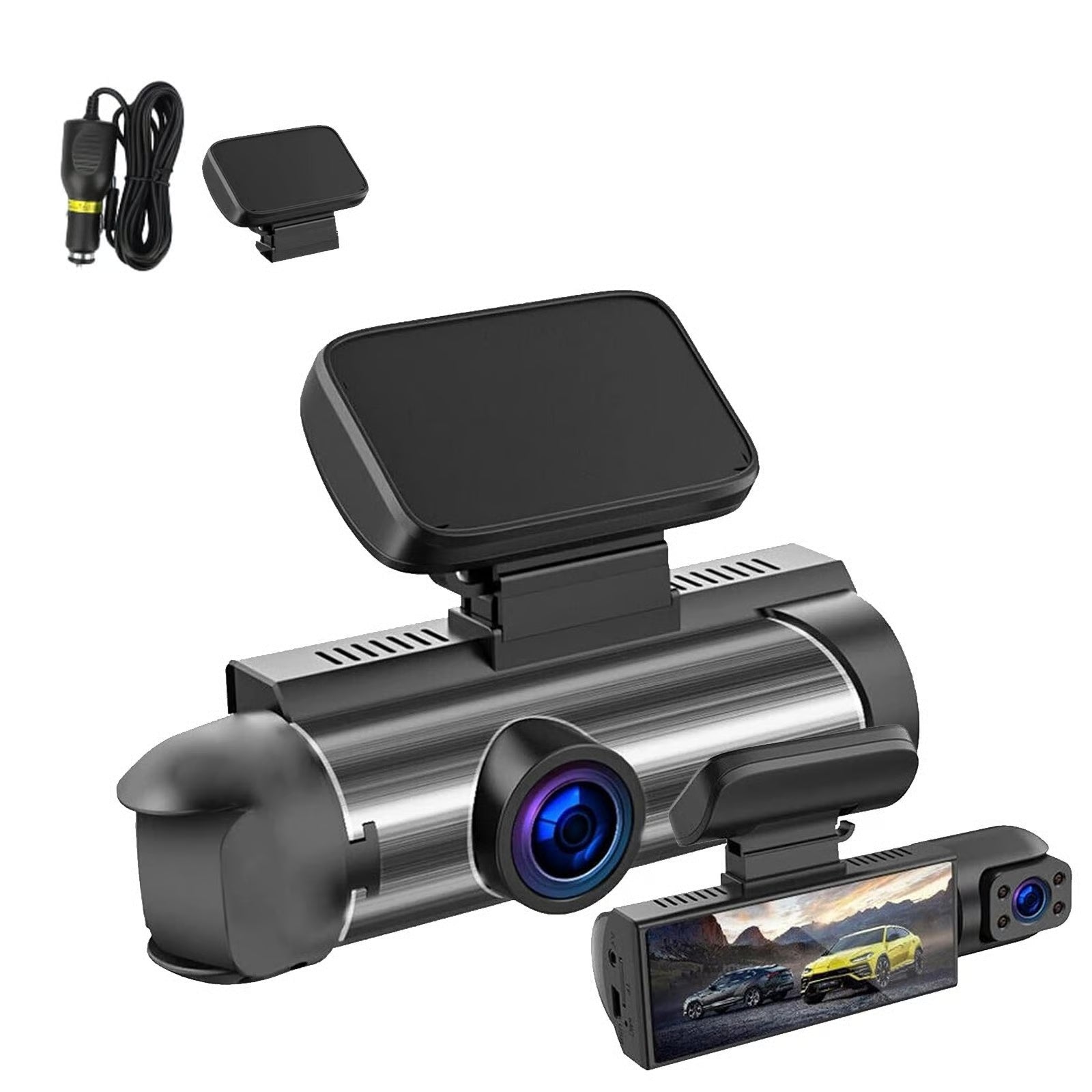 RoadShield – Dual Lens Car Dash Cam Recorder