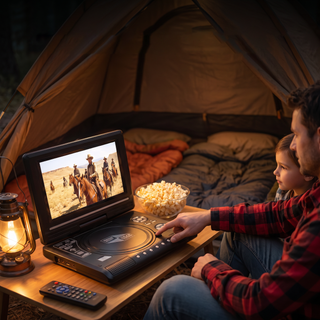ViewMax – 7.8" HD Portable Rechargeable DVD Player