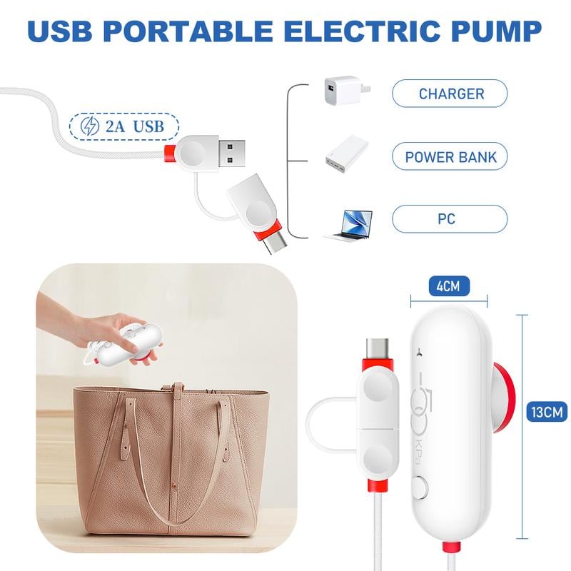 PackEase - Space Saver Vacuum Bags with Electric Pump