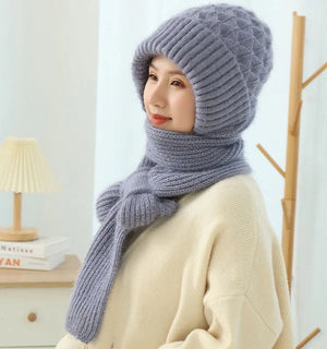 WindShield Cap & Scarf Combo - All-In-One Ear Protection Marnetic