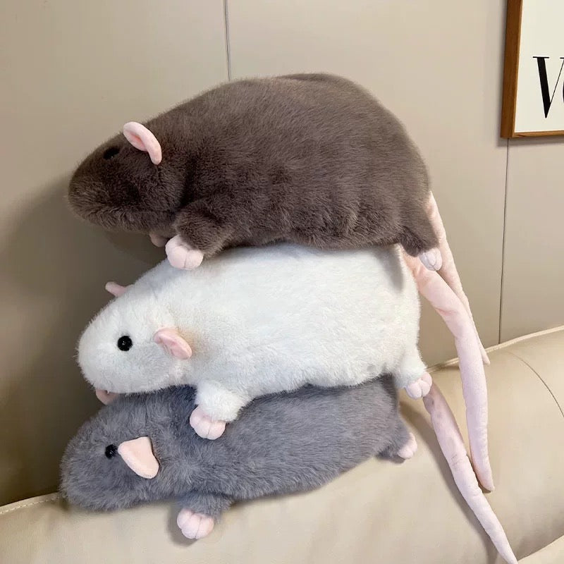 SnuggleChonk - Nap-Certified Rat Plushie