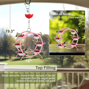 NectarBloom – Elegant Feeder to Attract Hummingbirds