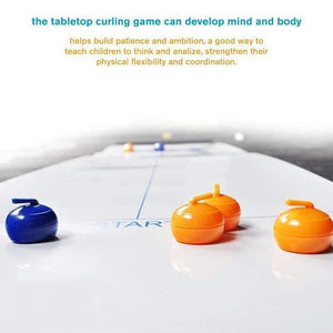 FrostPlay – Tabletop Curling Arena