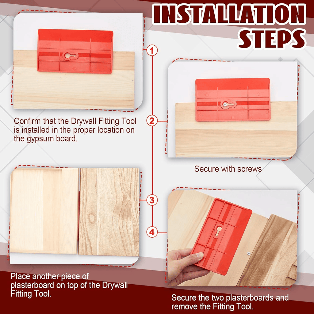 WallMaster – Heavy Duty Drywall Fitting Tool