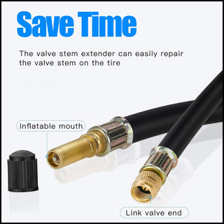 AutoExtend - Universal Tire Valve Extenders