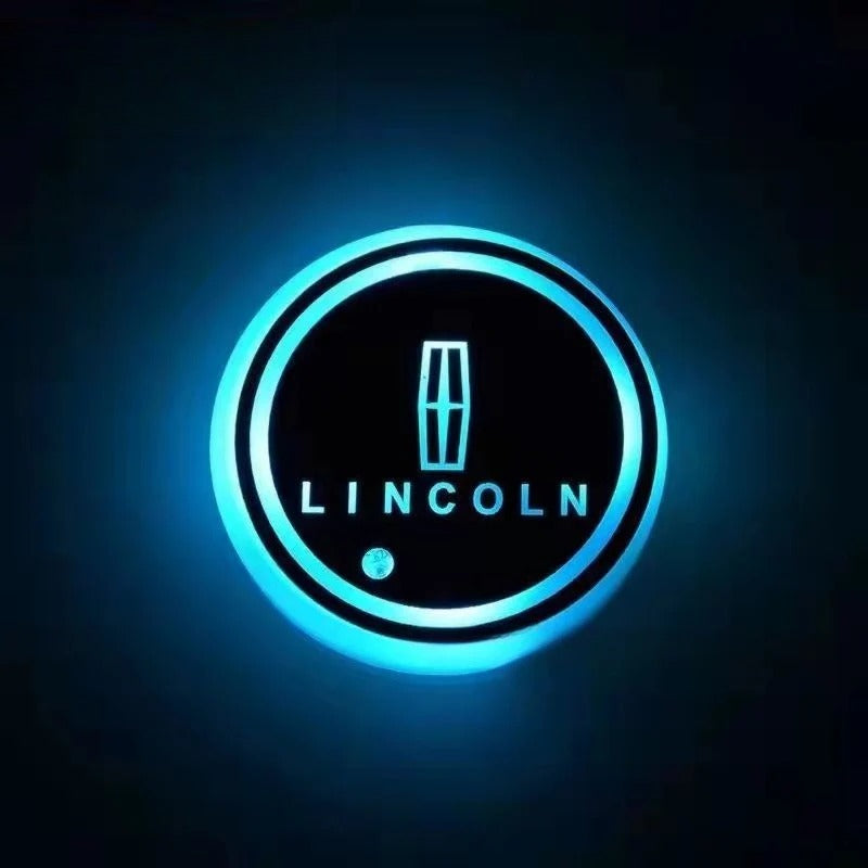 NeonCruise - 7-Color Ambient Car Coasters | Tap-Control Glow System