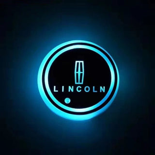 NeonCruise - 7-Color Ambient Car Coasters | Tap-Control Glow System
