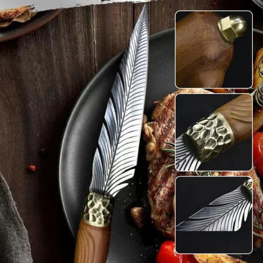 SwiftCut - Artisan Feather Boning Knife