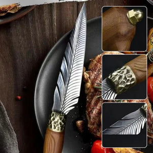 SwiftCut - Artisan Feather Boning Knife