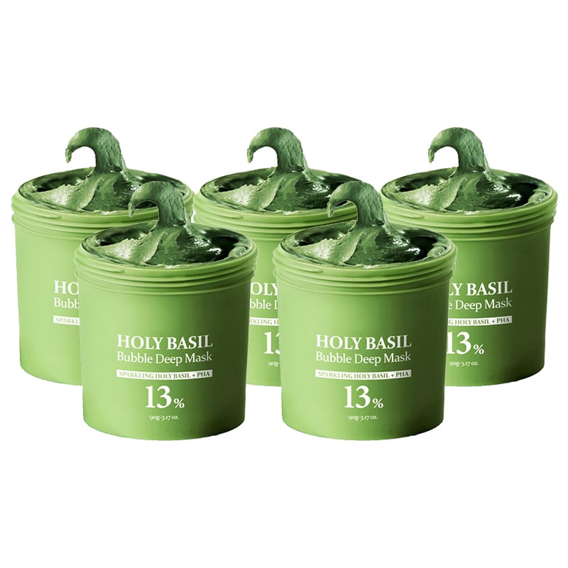 GlowBloom - Basil Bubble Pore Detox Mask
