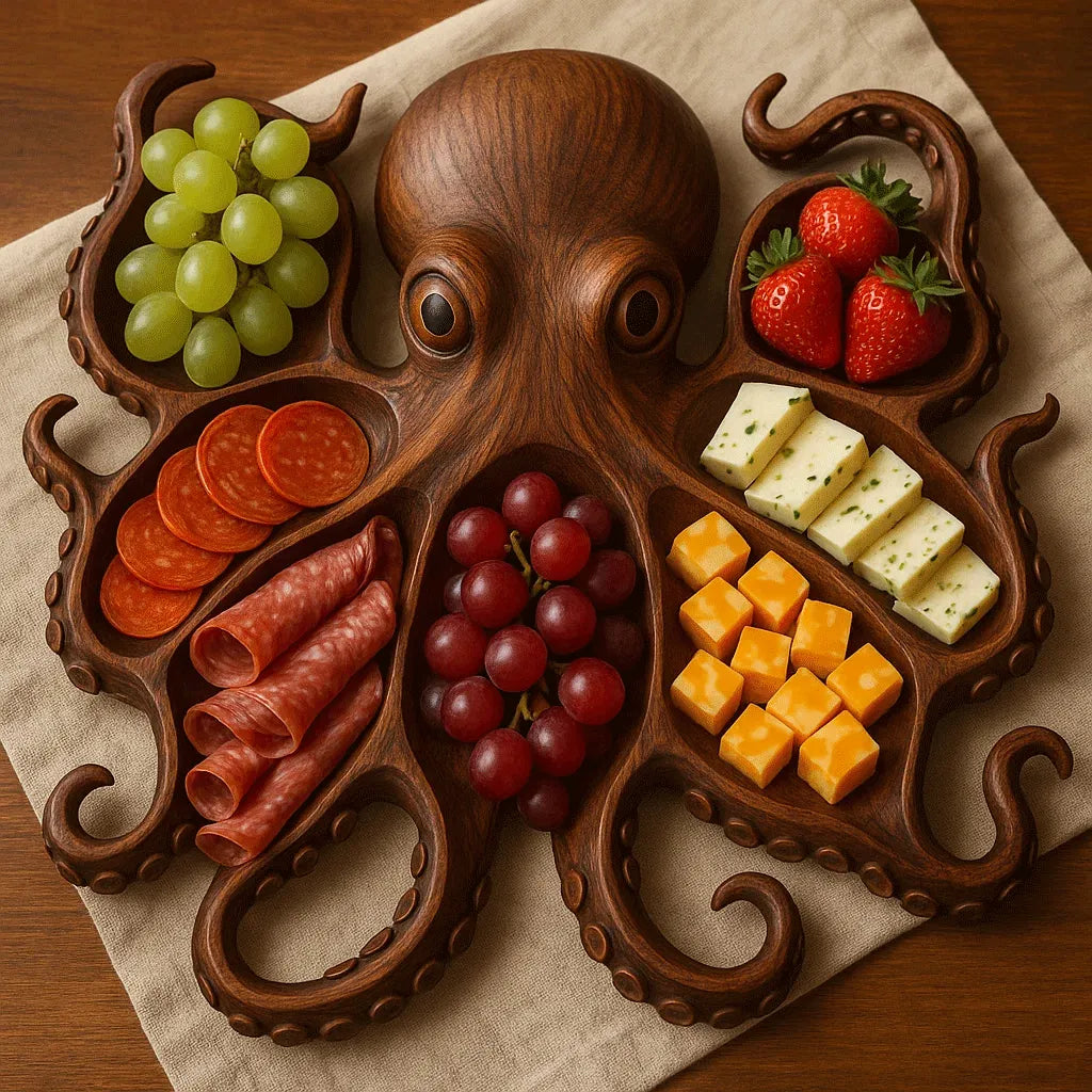 TentaTray – Nautical Charcuterie Board