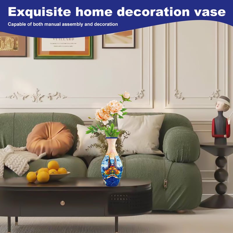 DecorSculpt - The Artful 3D Puzzle Vase